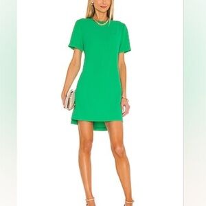 Alice and Olivia Catalina short sleeve dress